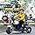 Kidsmate Ride Xtreme Electric Bike for Kids | 6V Battery, MP3 Player, USB, Bluetooth, LED Lights & Foot Accelerator | Battery-Operated Ride-On Bike with Backrest for Boys & Girls Aged 1-5 Years
